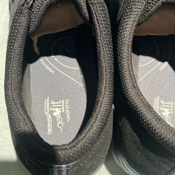 Grasshoppers Get Fit Performance Platforms Black Slip On Shoes Size 11 B29 - Picture 7 of 10